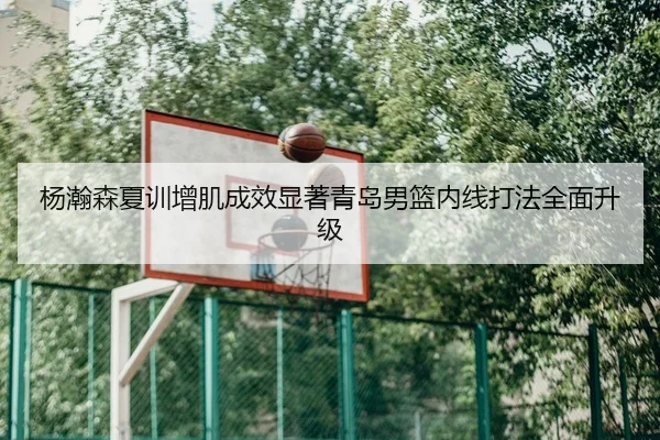 杨瀚森夏训增肌成效显著青岛男篮内线打法全面升级